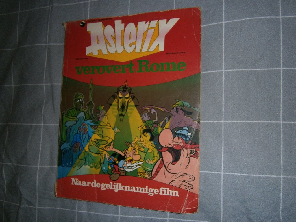 Asterix verovert Rome – kleurendruk Dargaud 1976, Eén stripboek, René Goscinny en tekenaar Albert Uderzo, Ophalen, Gelezen