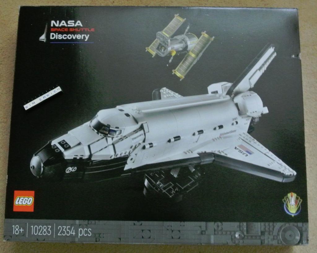 Legoset 10283 Nasa Space Shuttle met Hubble telescoop, Lego, Compleet, Ophalen of Verzenden, Zo goed als nieuw
