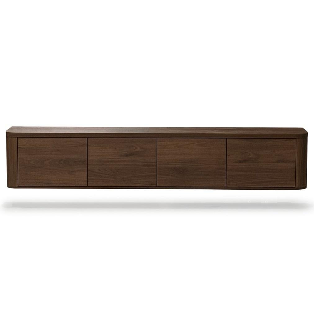 Foto 5 van Japandi tv dressoir kast meubel taupe 270cm