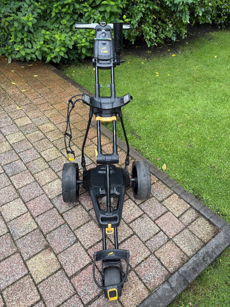 Tekoop Powakaddy C2 elektrische golftrolly., Sport en Fitness, Golf, Ophalen, Gebruikt, Golfkar, Overige merken