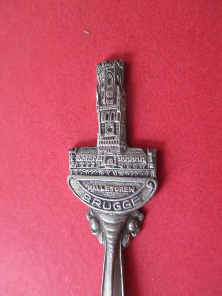 Lepeltje Halle toren , Brugge , Belgie, Verzenden, Gebruikt