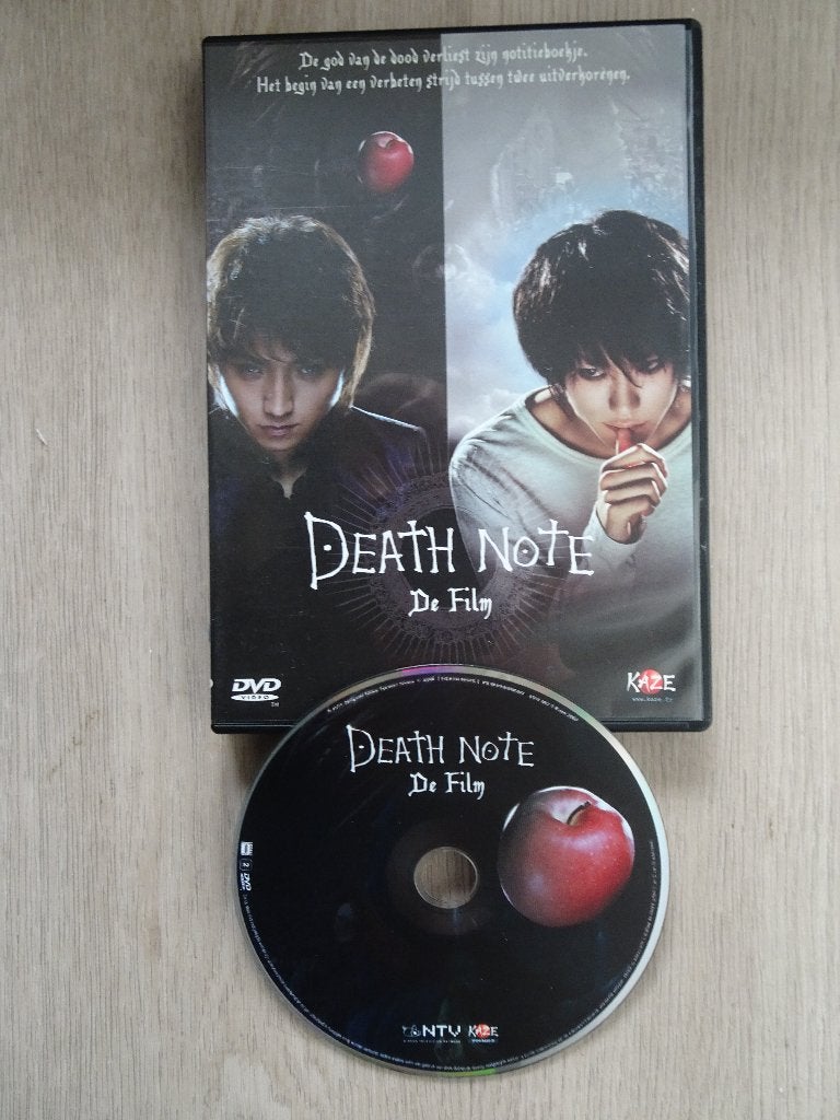 Death Note de film, Vanaf 12 jaar, Ophalen of Verzenden, Zo goed als nieuw