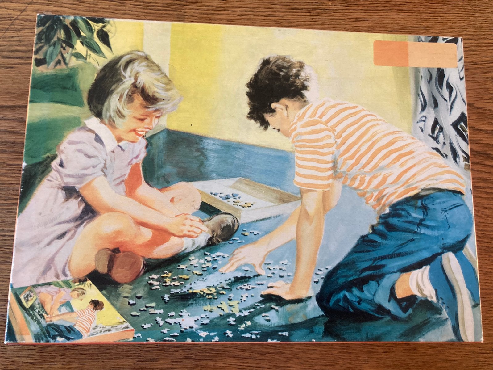 Vintage puzzel noord brabant, Ophalen of Verzenden