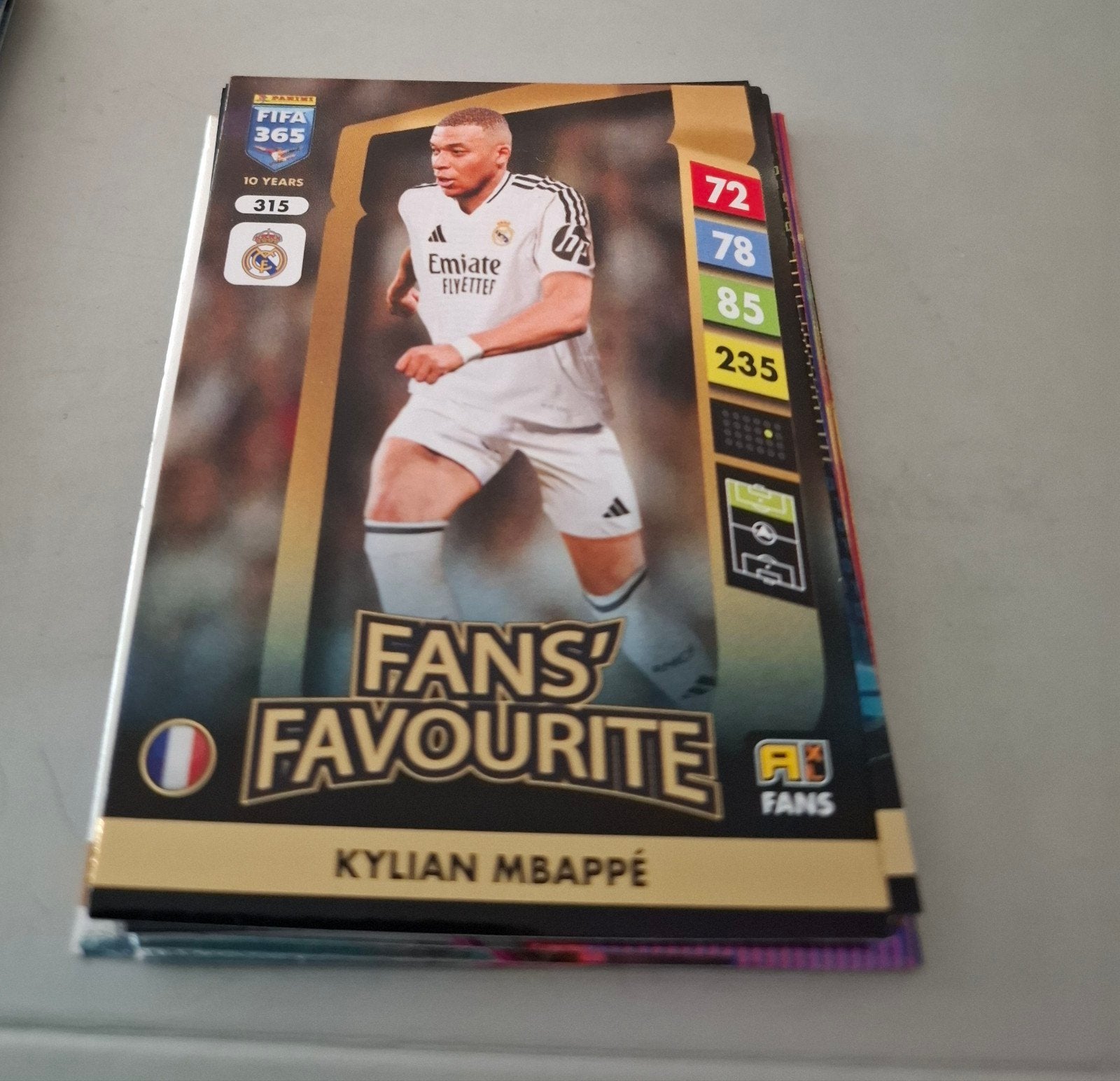 Kaartje FIFA 365 Real Madrid, Ophalen of Verzenden, Nieuw, Buitenlandse clubs, Poster, Plaatje of Sticker