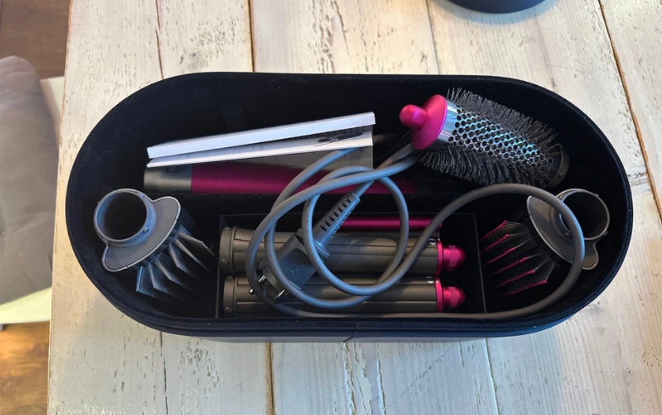 Dyson airwrap, Ophalen of Verzenden, Zo goed als nieuw, Föhn of Haardroger