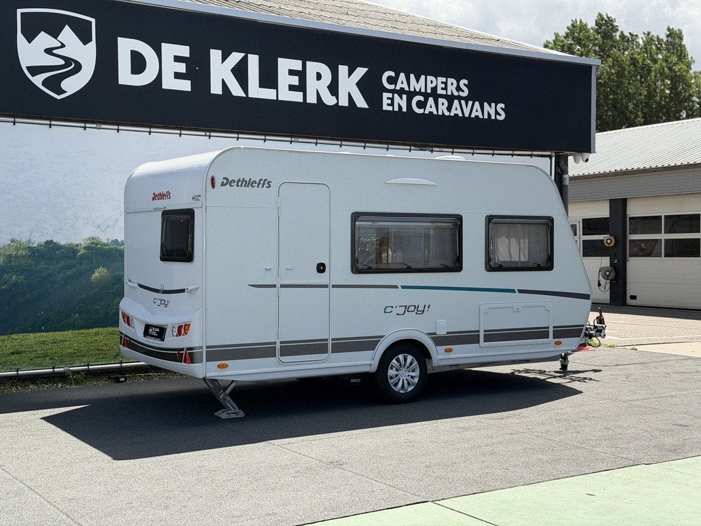 Dethleffs C-JOY 420 QSH (bj 2022), Bedrijf, Info@deklerkcaravans.nl, Haarlemmerstraat 1b
2182 HA  HILLEGOM, Tot en met 3