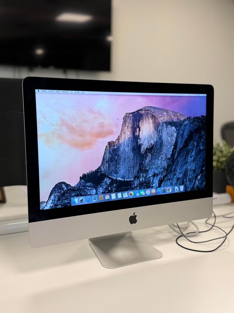 Apple iMac 21,5-inch | 16GB RAM | Quad-Core i5 OS X Yosemite, Computers en Software, Apple Desktops, Ophalen, Zo goed als nieuw
