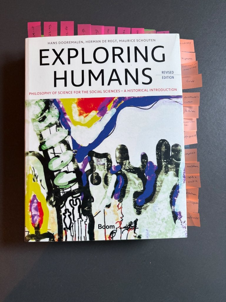 Studieboek Exploring Humans, Boeken, Ophalen, Diverse auteurs, Gamma, WO