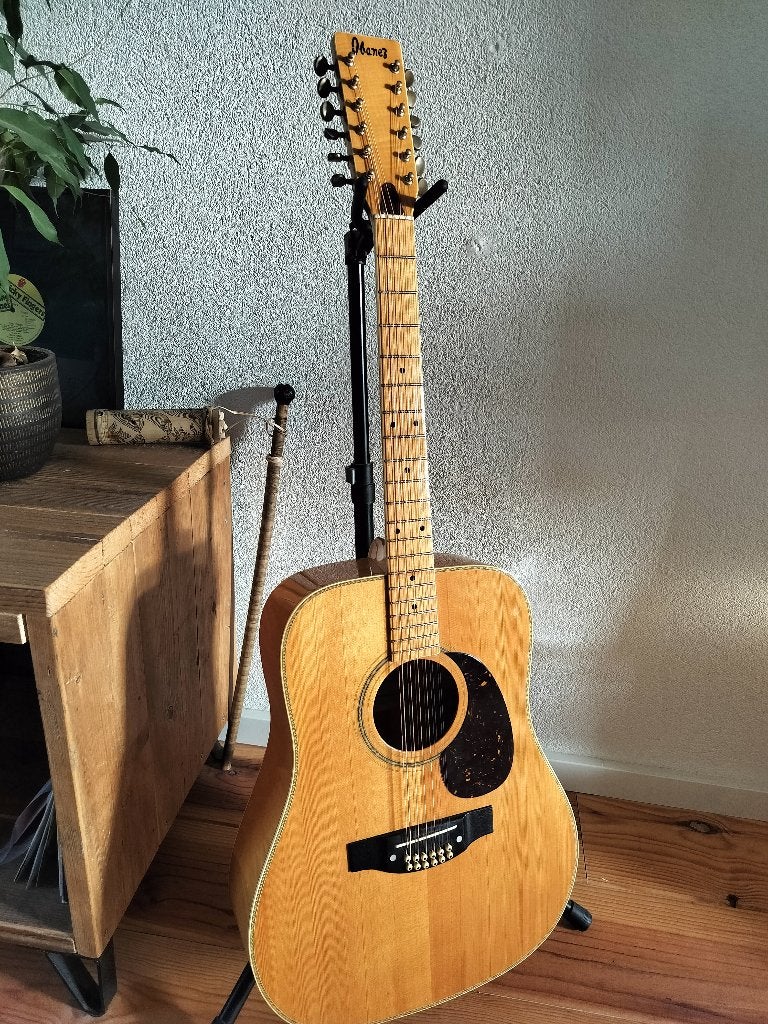 Ibanez 671-12 akoestische 12 snarige gitaar Japan, Muziek en Instrumenten, Ophalen of Verzenden, Zo goed als nieuw, Klassieke of Spaanse gitaar