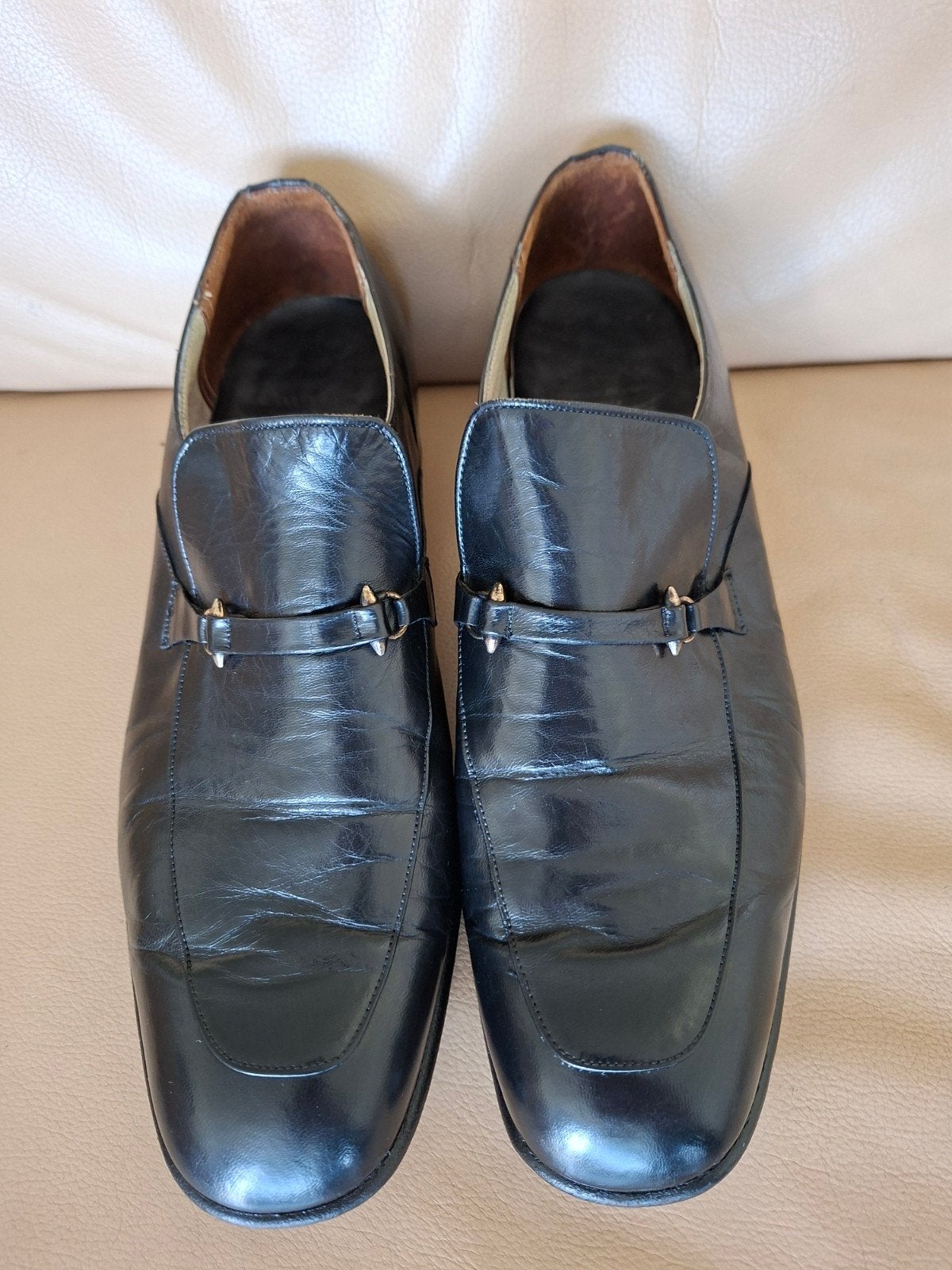 ​Vintage Church's Stanhope Loafers Custom Grade Maat UK 8.5, Ophalen of Verzenden, Zo goed als nieuw, Zwart, Loafers