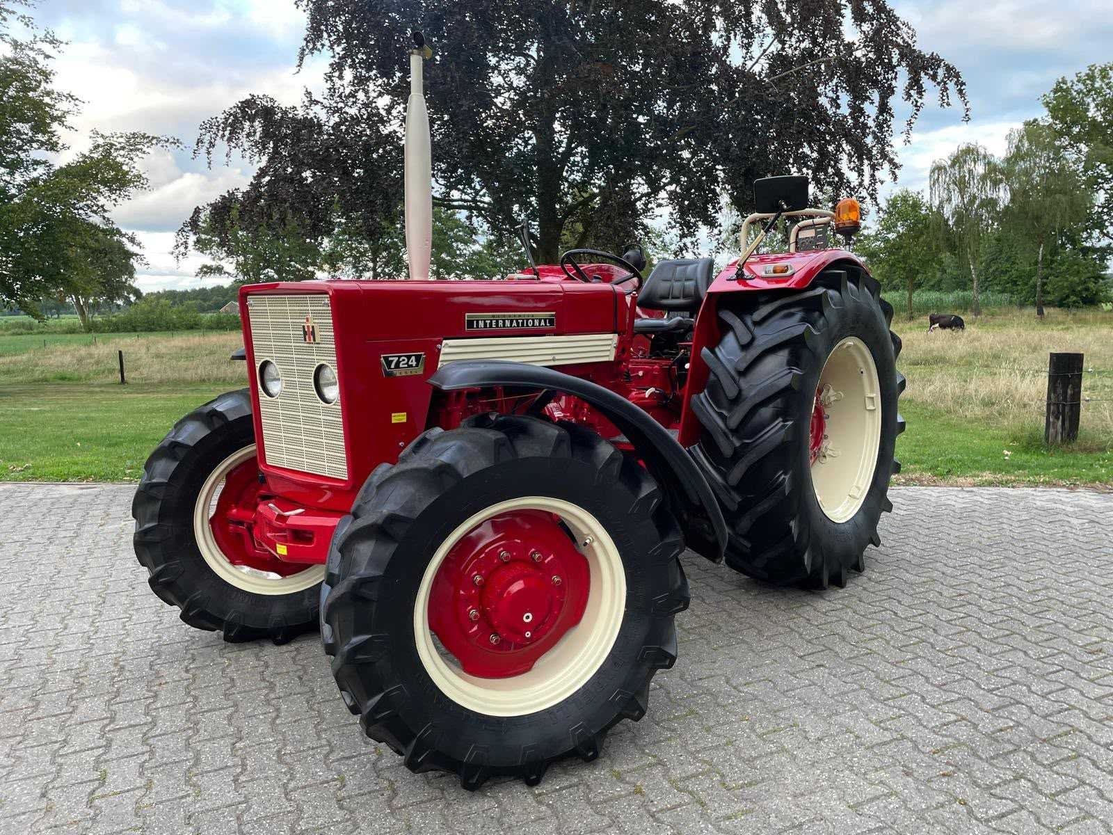 1968 International 724 4x4 Oldtimer tractor “concour staat, Zakelijke goederen, Oldtimer, Overige merken