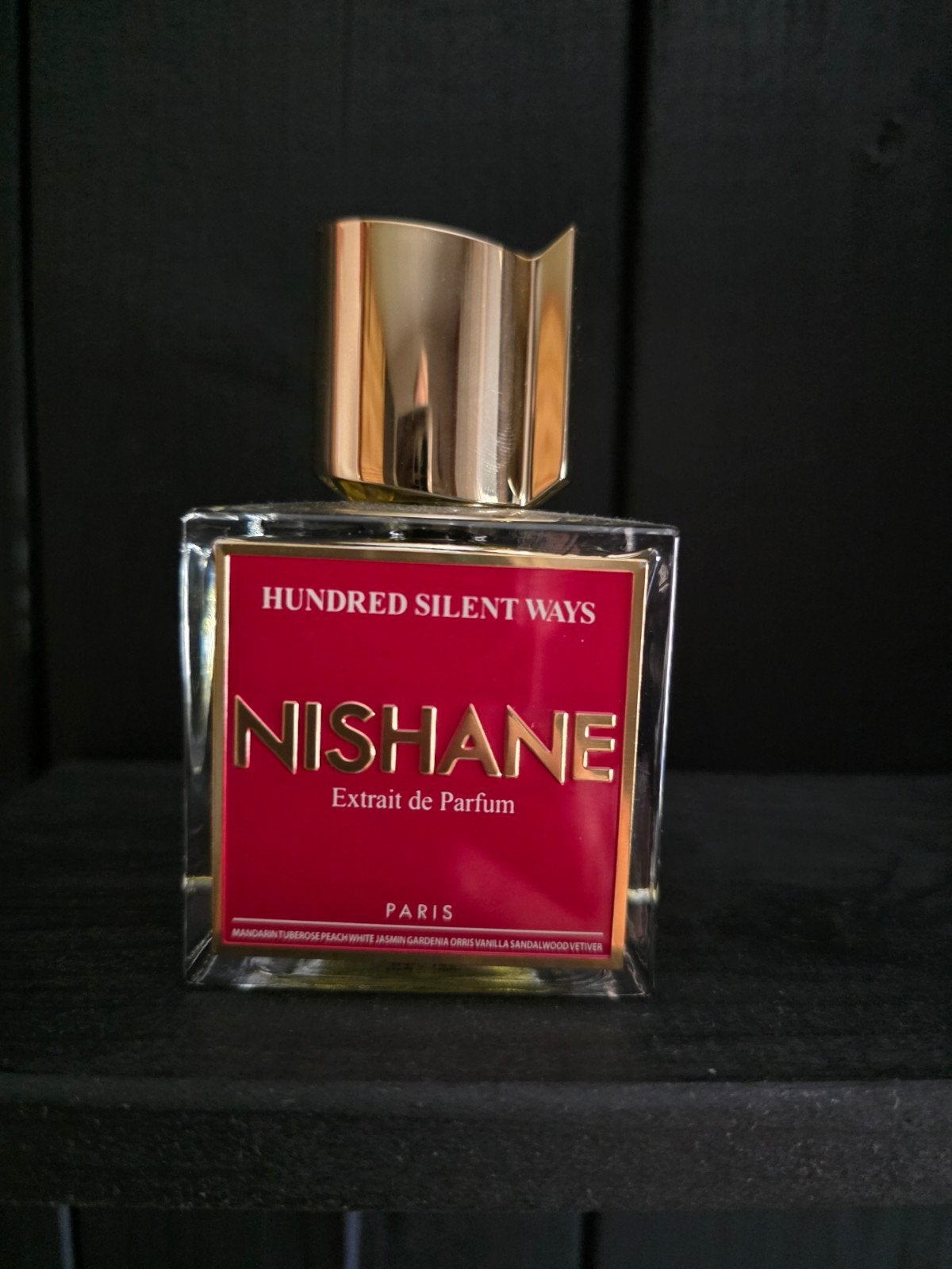 Nishane Hundred Silent Ways Extrait de Parfum, Sieraden, Tassen en Uiterlijk, Uiterlijk | Parfum, Ophalen of Verzenden, Zo goed als nieuw