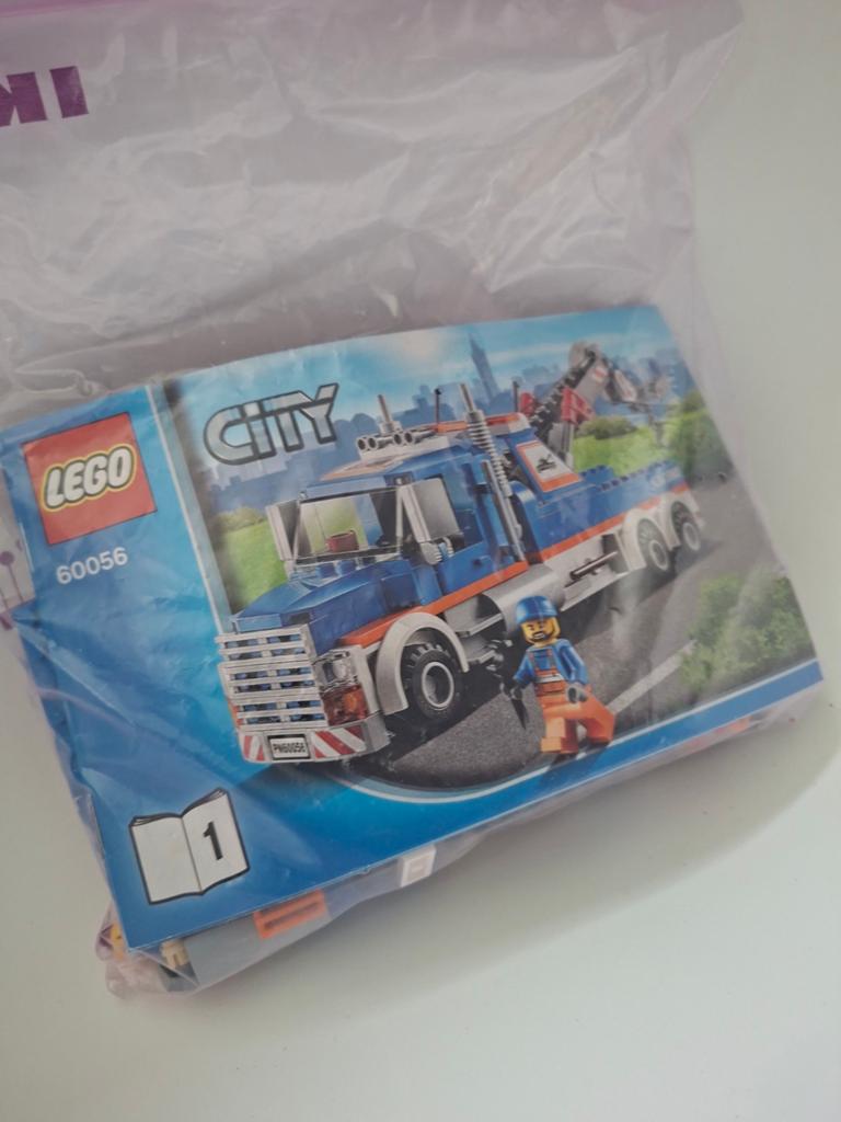 LEGO City 60056 Sleepwagen, Lego, Ophalen of Verzenden, Complete set, Inclusief instructies