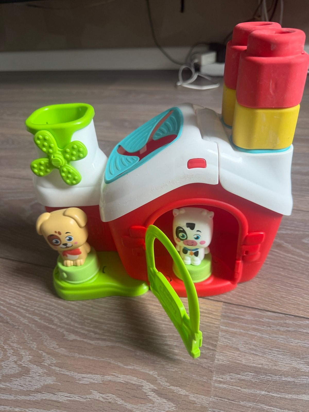 Interactief speelhuisje met geluid en figuren, Kinderen en Baby's, Speelgoed | Overig, Ophalen of Verzenden, Gebruikt, Jongen of Meisje