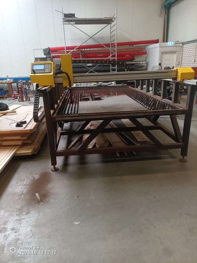 CNC snijmachine Plasma, Ophalen, Gebruikt