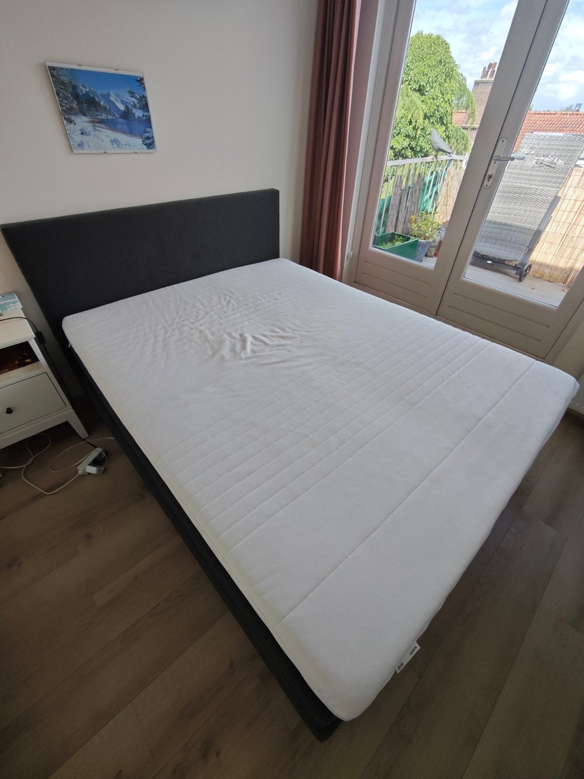 IKEA mattress topper, Ophalen, Zo goed als nieuw, Tweepersoons, 160 cm