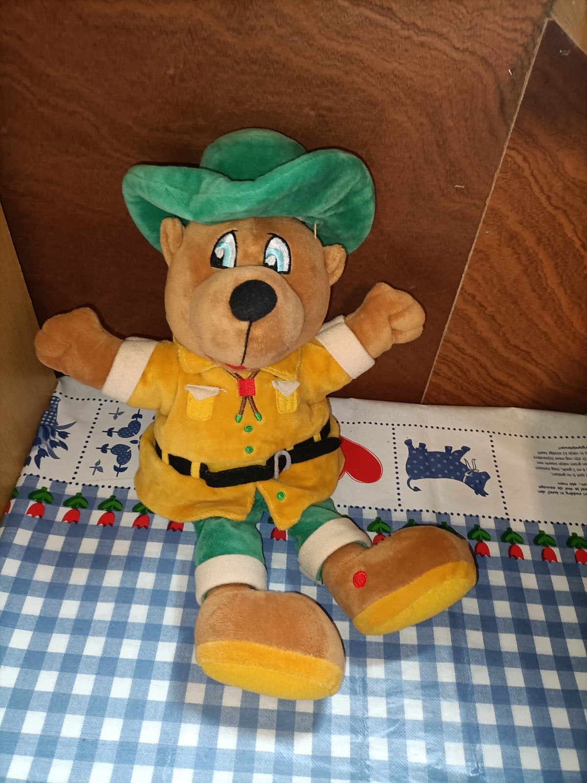 Bollo de Beer handpop knuffel Landal GreenParks, Ophalen of Verzenden, Zo goed als nieuw, Beer