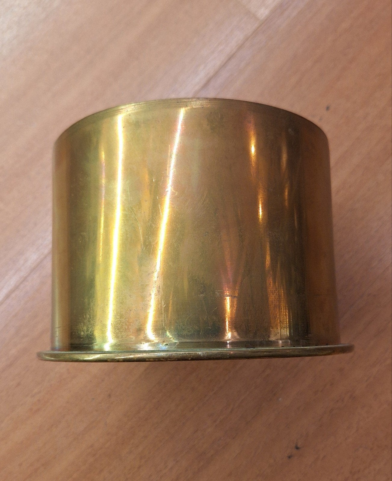 WO1 Duitse 15,5cm huls LEEG!, Ophalen of Verzenden, Duitsland, Hulzen of Bodemvondsten