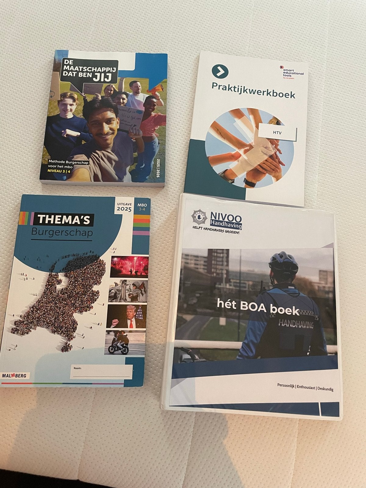 Studieboeken opleiding HTV (Handhaving Toezicht Veiligheid), Ophalen of Verzenden, Zo goed als nieuw, MBO