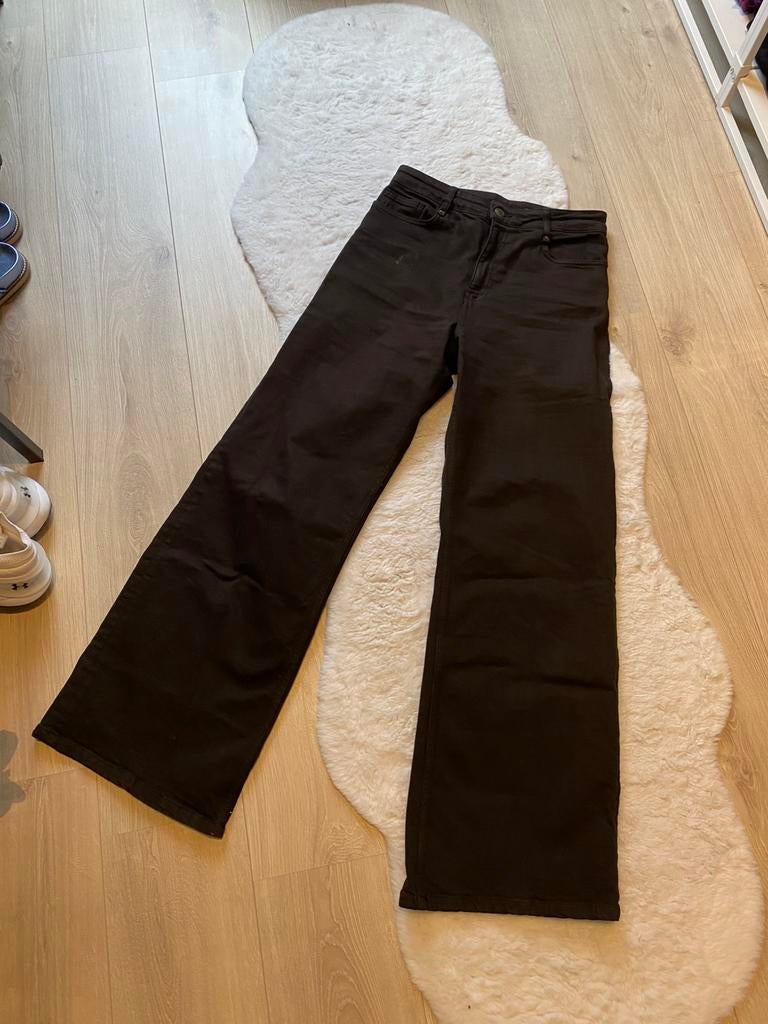 Zara wide leg jeans maat 38, Maat 38/40 (M), Bruin, Ophalen of Verzenden, Zo goed als nieuw