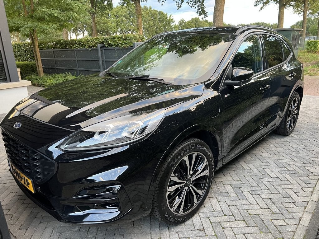 Ford Kuga 2.5 Phev E-cvt 225pk 2023 Zwart, Auto's, Dealer onderhouden, Zwart, Zwart, Plug-in hybride