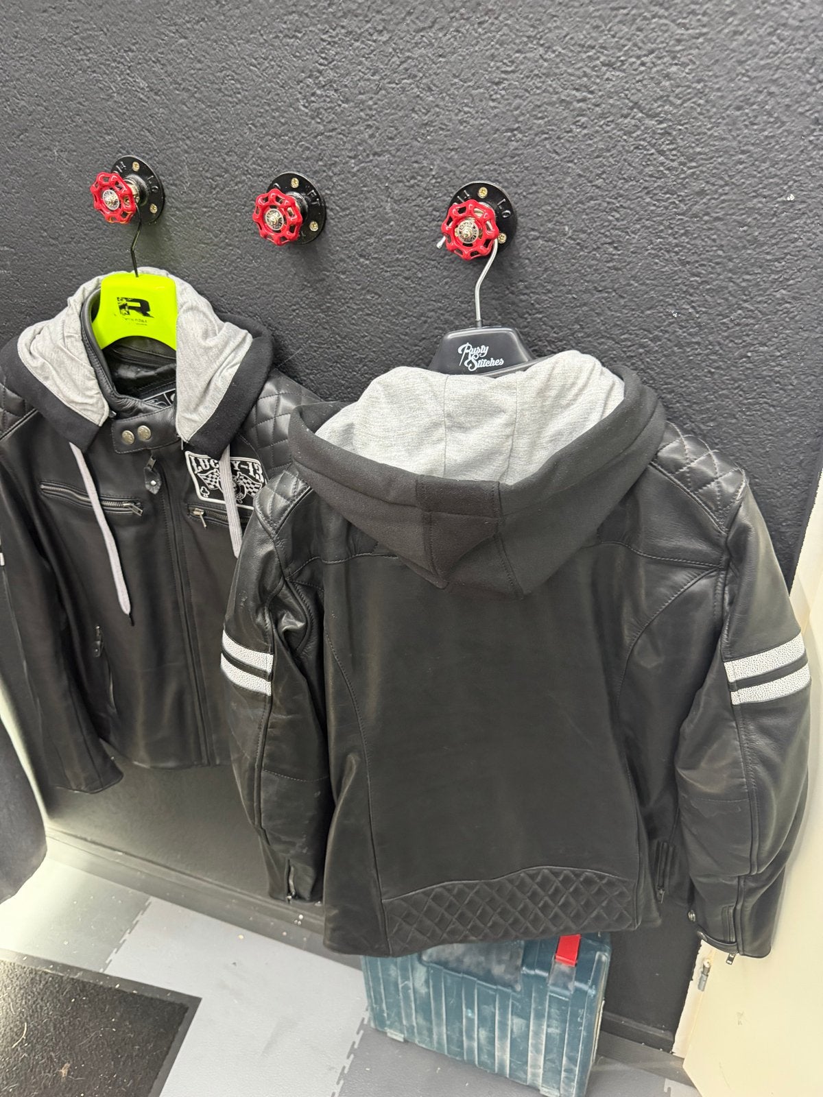 Rusty Stitches Leren Motorjassen met Capuchon (His & Hers), Ophalen, Tweedehands, Dames, Jas | leer
