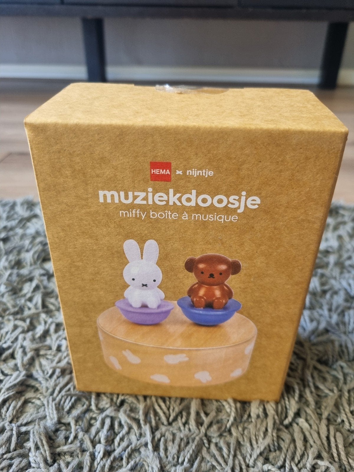 Nijntje/Miffy muziekdoos, music box NIEUW, Ophalen of Verzenden, Nieuw