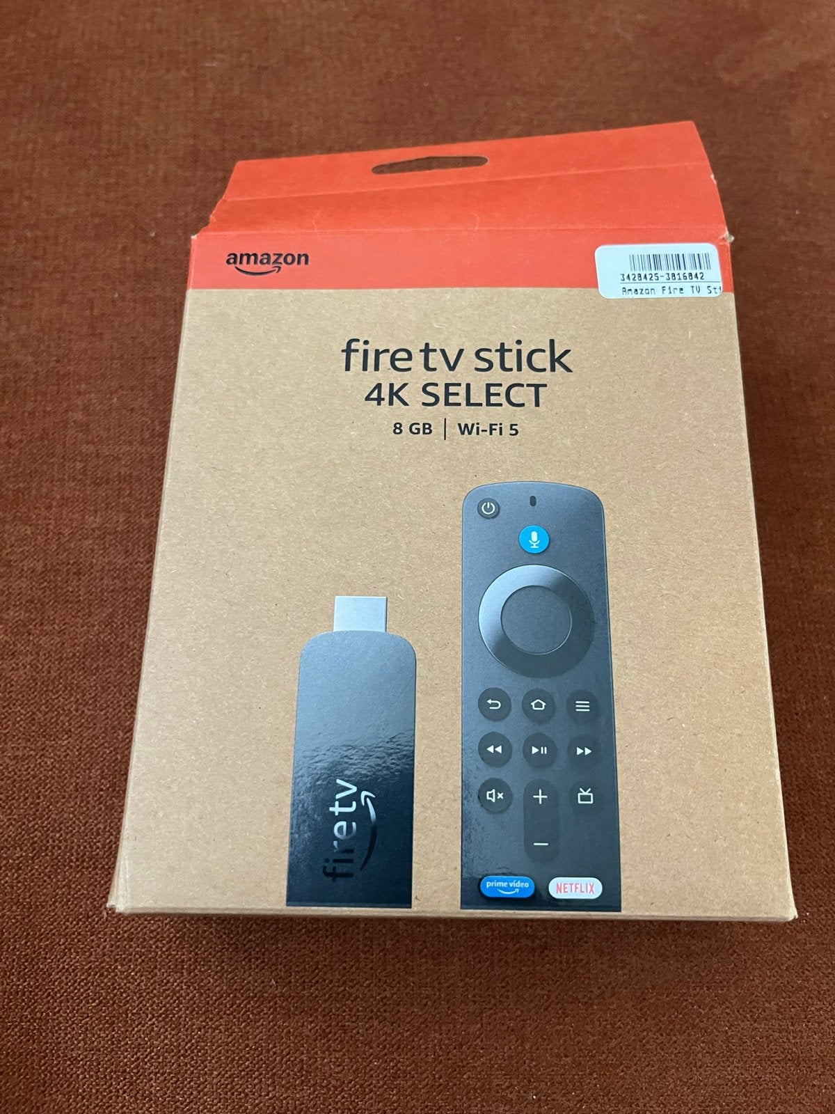 Amazon Fire TV Stick 4K Select - Nieuwstaat, Ophalen, Nieuw, HDMI, Minder dan 500 GB