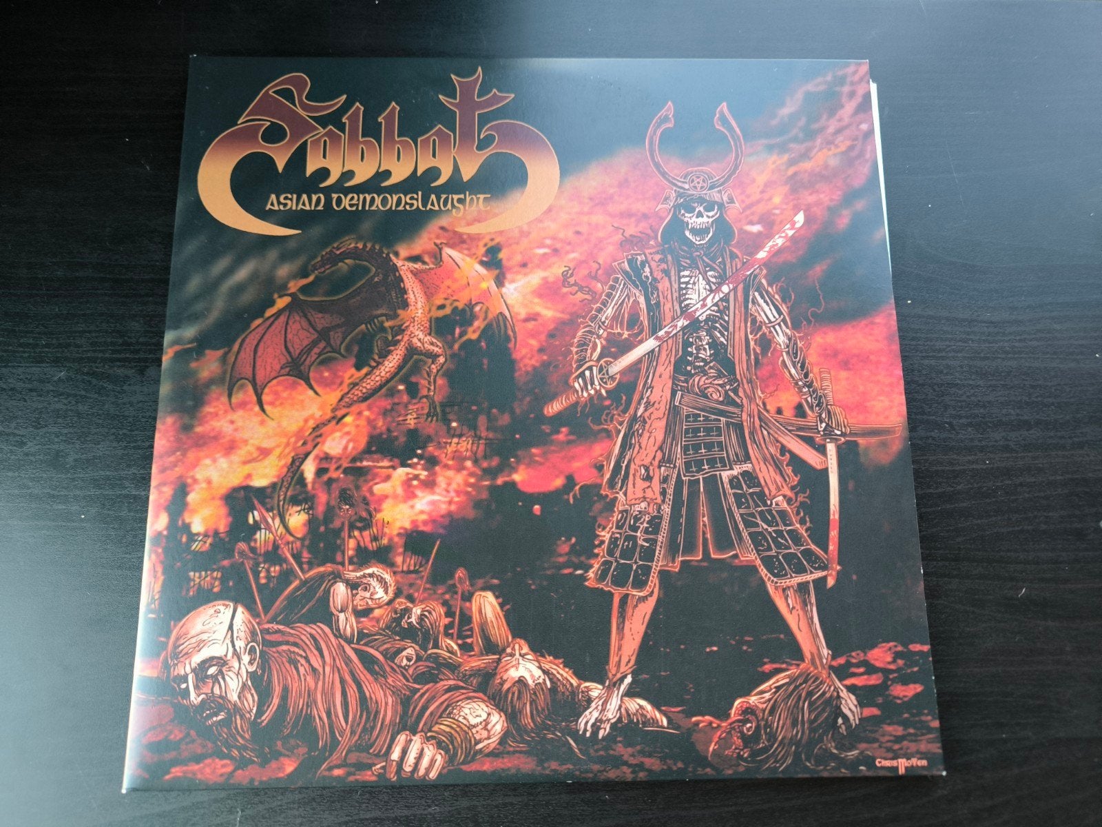 Sabbat – Asian Demonslaught (2 vinyl test press), Cd's en Dvd's, Speciale editie, Ophalen of Verzenden, Zo goed als nieuw, Dubbel-LP