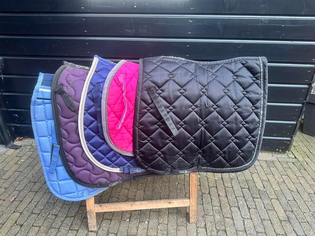 zadeldekjes, Dieren en Toebehoren, Paarden en Pony's | Dekens en Dekjes, Zadeldekje, Ophalen of Verzenden, Glitter, Full (L)