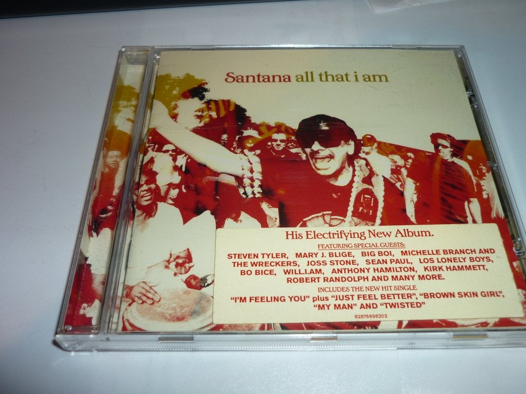 Santana de cd all that i am, Verzenden, Zo goed als nieuw, Poprock