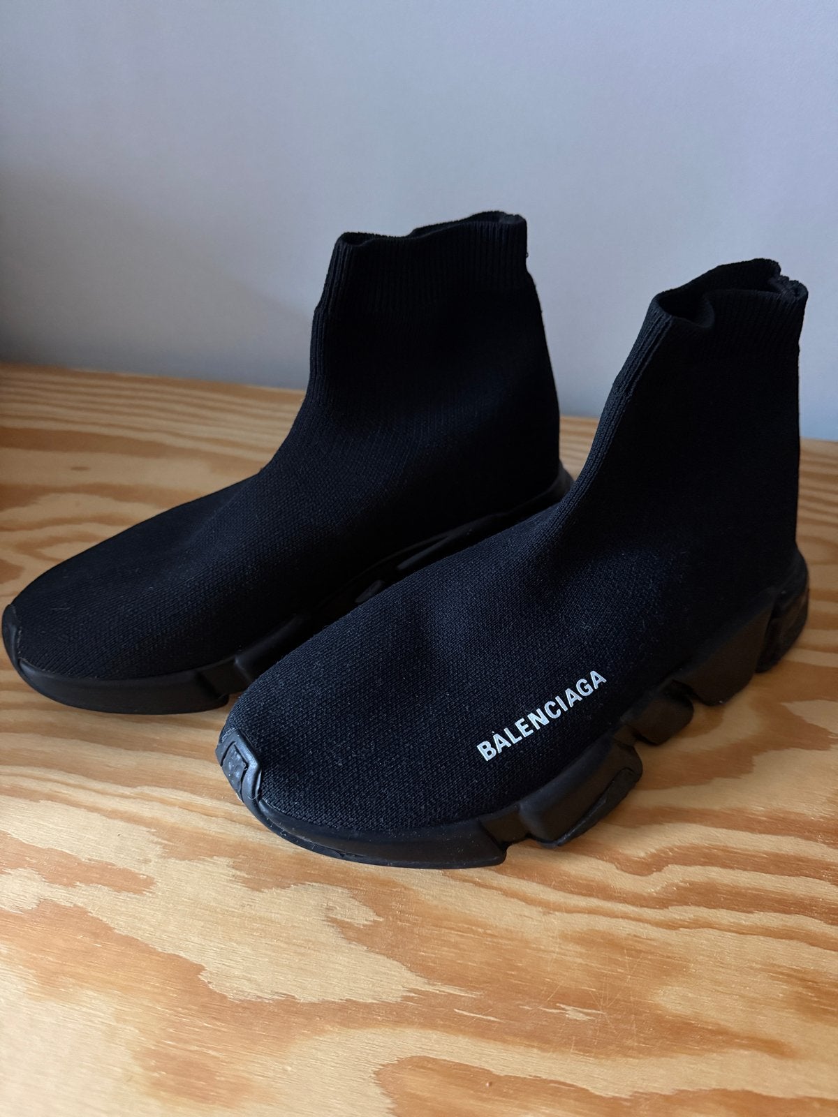 Balenciaga Speed Trainer sneakers - Zwart - Maat 38, Ophalen of Verzenden, Zo goed als nieuw, Zwart, Sneakers of Gympen