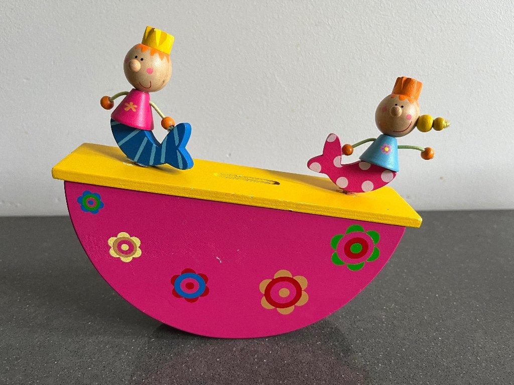 Mooie houten spaarpot, Ophalen of Verzenden, Zo goed als nieuw, Hout, Dier