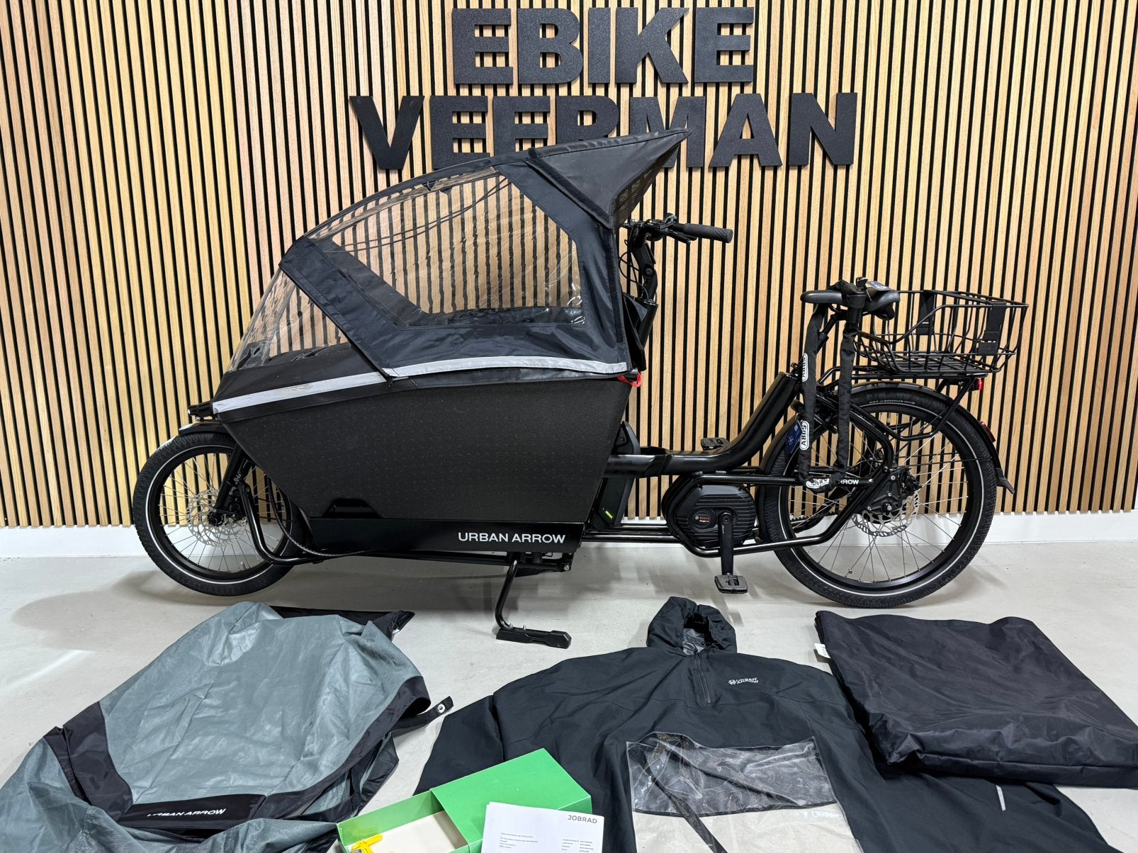Urban Arrow family Cargo 85NM! 500 watt zeer compleet! MJ23!, Ophalen, Zo goed als nieuw
