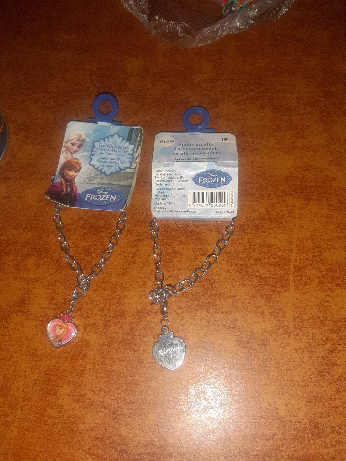 Frozen armbandjes nieuw, Ophalen, Nieuw, Overige kleuren, Armband