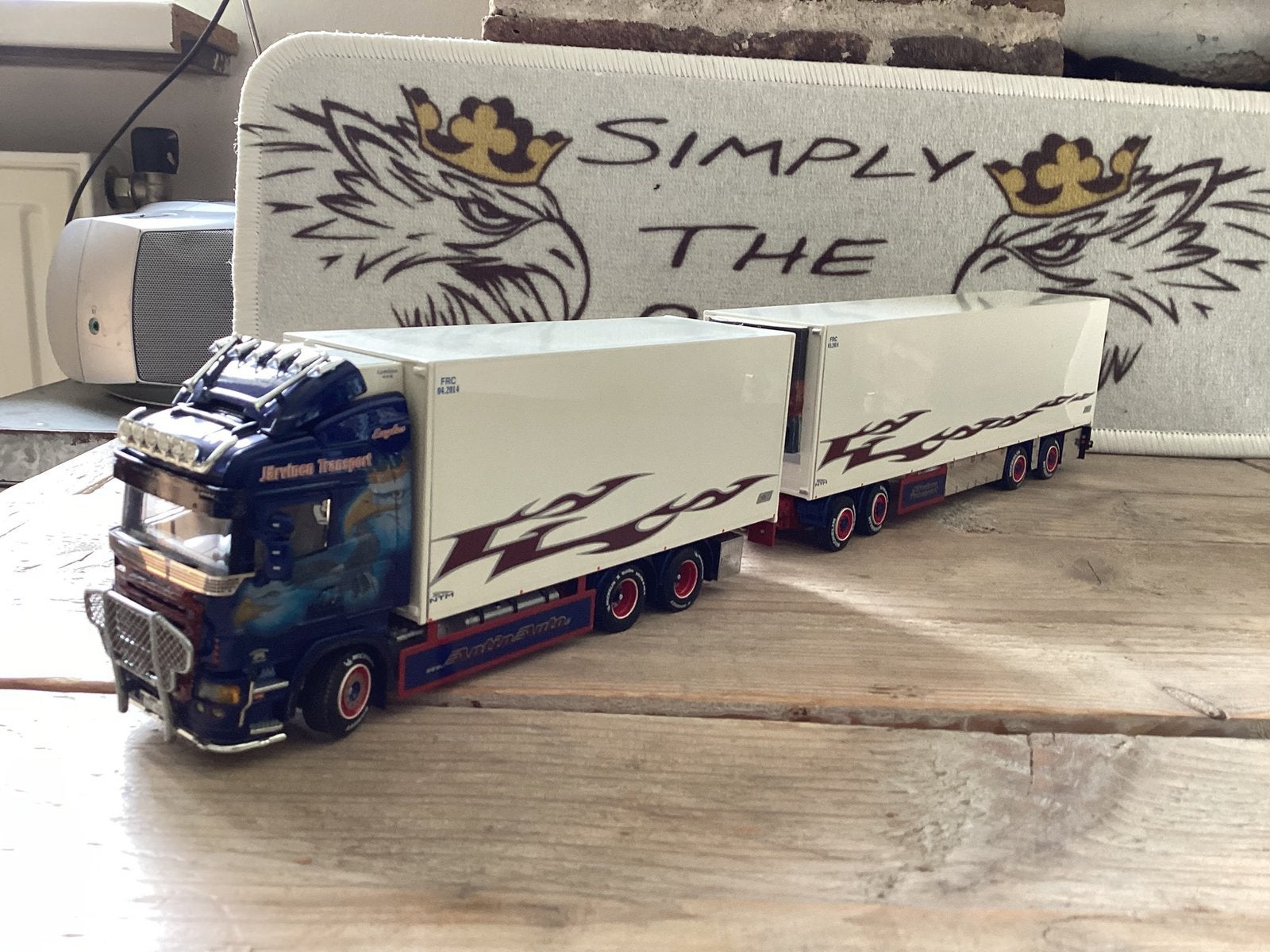Scania jarvinen transport, Hobby en Vrije tijd, Modelauto's | 1:50, Ophalen of Verzenden, Nieuw, Bus of Vrachtwagen