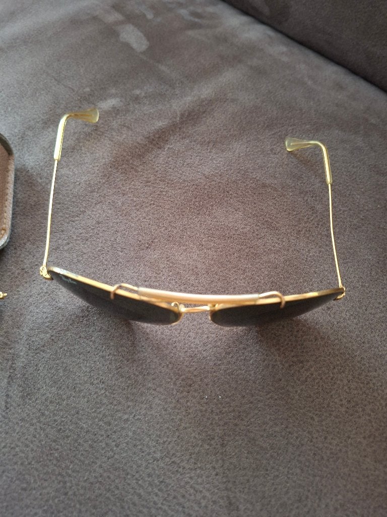 Zonnebril, Sieraden, Tassen en Uiterlijk, Gebruikt, Zonnebril, Groen, Ophalen