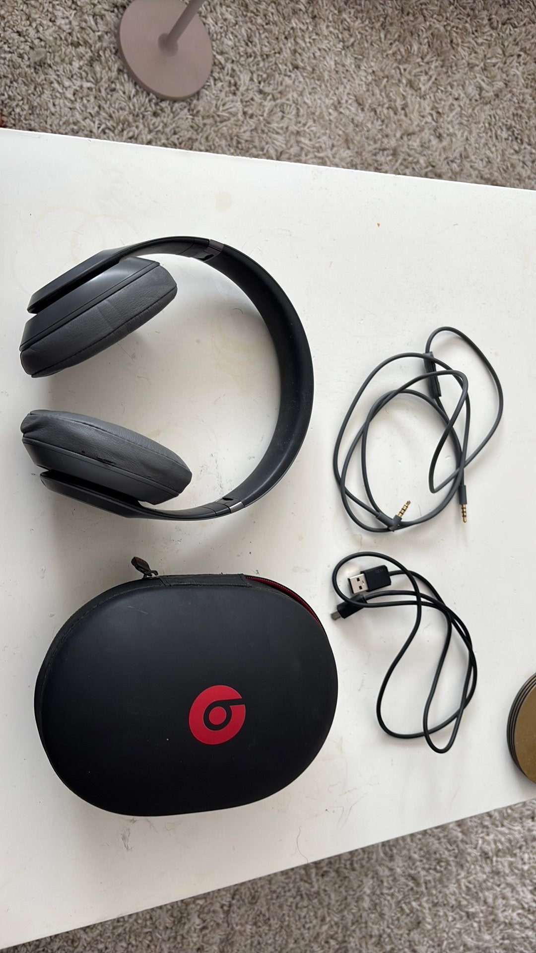 Beats studio3 wireless gray, Ophalen of Verzenden, Zo goed als nieuw, Over oor (circumaural), Beats