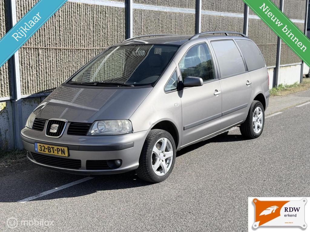 Seat Alhambra 1.9 TDI VAN Stylance NAP/GRIJSKENTEKEN/, Voorwielaandrijving, Gebruikt, 4 cilinders, Automatische klimaatregeling