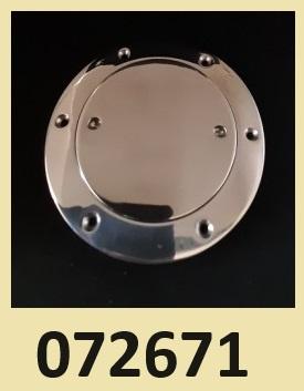 072671 RVS Inspectieluik / dekplaat Ø 139mm. € 92,95, Watersport en Boten, Accessoires en Onderhoud, Ophalen of Verzenden, Nieuw