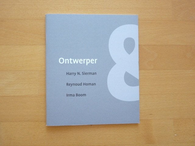 Ontwerper & opdrachtgever o.a. Irma Boom & Paul Fentener, Ophalen of Verzenden, Zo goed als nieuw, Grafische vormgeving