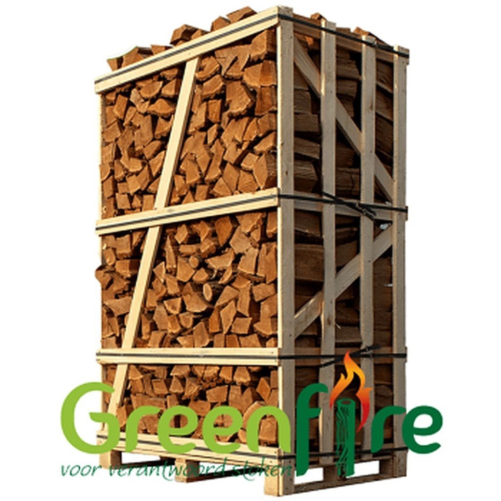 Berkenhout 1,8 m³ ovengedroogd | incl. bezorging, Minder dan 3 m³, Verzenden, Berkenhout, Blokken