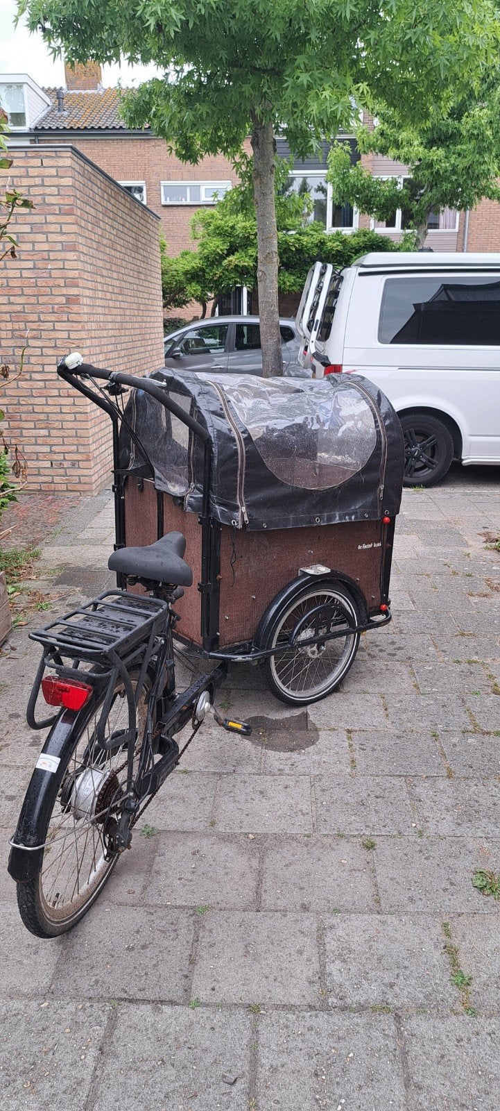 Elektrische bakfiets - accu aan vervanging toe, Ophalen, Gebruikt, 4 kinderen of meer, Elektrisch
