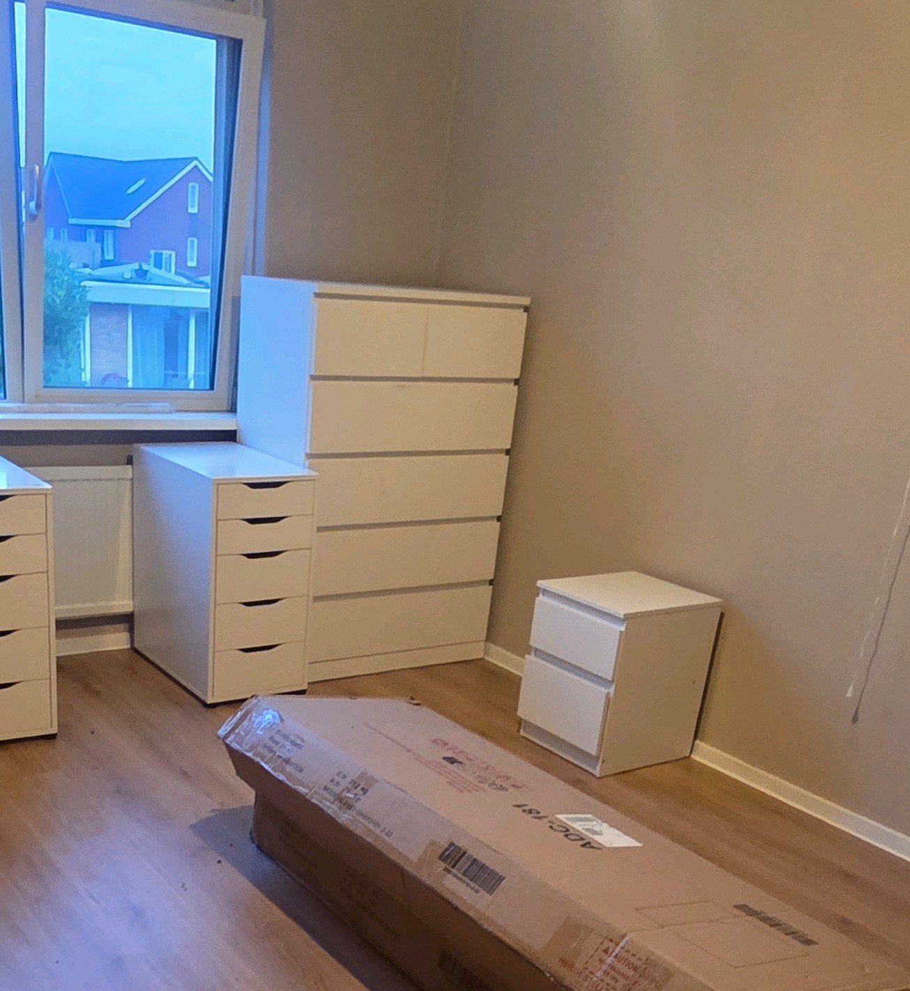 IKEA Malm Kast met 4 grote en 2 kleine lades, Ophalen, Gebruikt, 5 laden of meer, 100 tot 150 cm