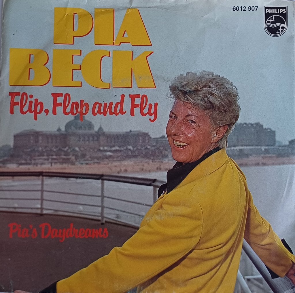 Single 7” Pia Beck – Flip, Flop And Fly – (45 RPM), 7 inch, Ophalen of Verzenden, Zo goed als nieuw, Jazz en Blues