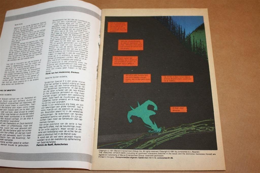 Spider-Man. Special nummer 4. [Junior Press], Eén comic, Ophalen of Verzenden, Gelezen, Amerika
