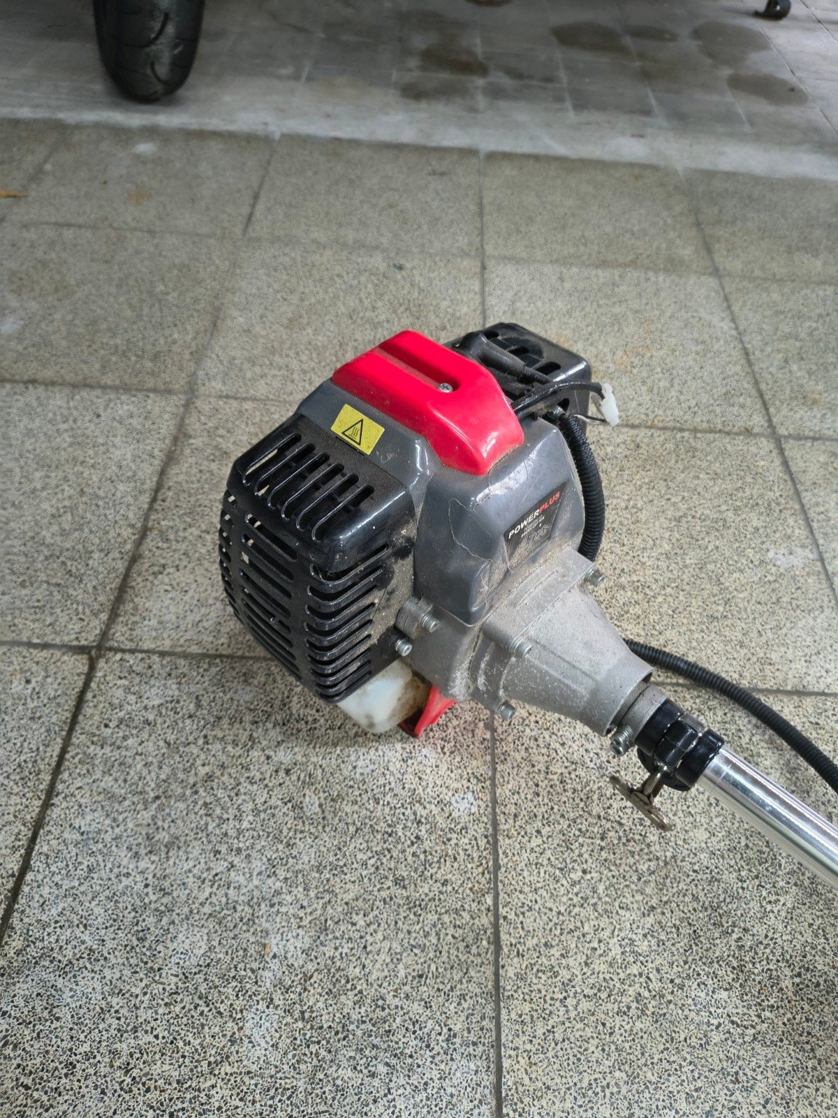 Powerplus Benzine Bosmaaier, Ophalen, Benzine, Gebruikt, Powerplus