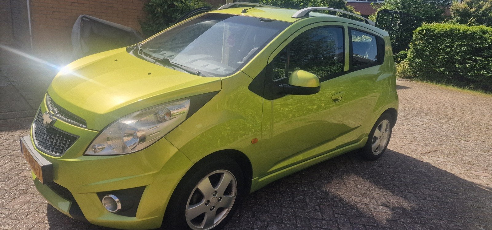 Chevrolet Spark 1.2 2010 Groen, Auto's, Chevrolet, Particulier, Spark, Benzine, B, Hatchback, Handgeschakeld, Origineel Nederlands