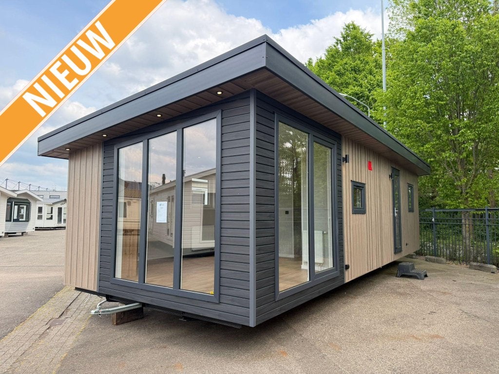 Overson Lessenaar 11.10 x 4.10 m 2 Slp Winterhard CV, Caravans en Kamperen, Stacaravans