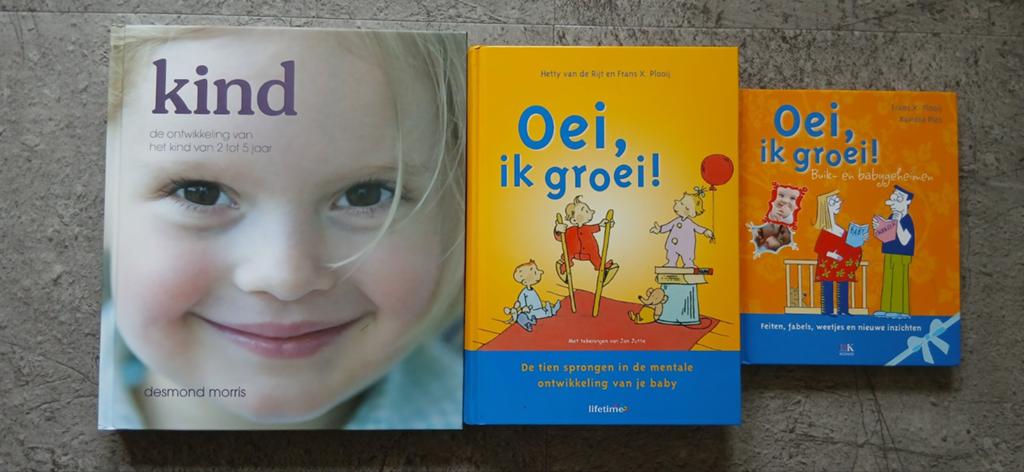 Boekenpakket: 3 nieuw boeken Kind en 2 x Oei, ik groei!, Ophalen of Verzenden, Nieuw, Desmond Morris, Hetty van de Rijt, Frans X. Plooij